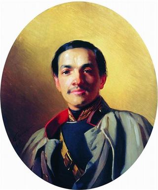 Портрет неизвестного, 1863 - Константин Маковский