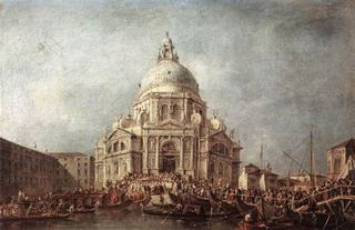 Дож в базилике Ла-Салюте, 1766 - 1770