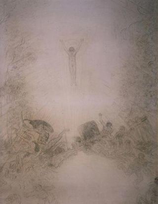 Христос, восходящий на небо, 1885