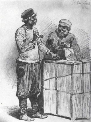 Портеры, 1870 - Виктор Васнецов