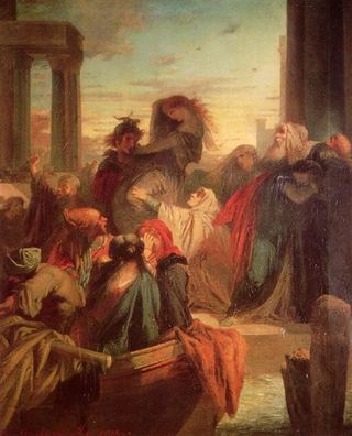 Похищение молодой венецианки кипрскими пиратами, 1851
