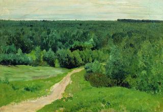 Лесные дали. 1880-1890-е