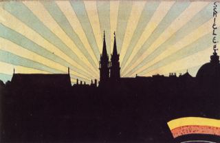 Силуэт Клостернойбурга, c.1906