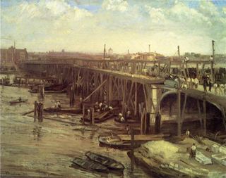 Последний из Старого Вестминстера, 1862 - Джеймс Макнил Уистлер