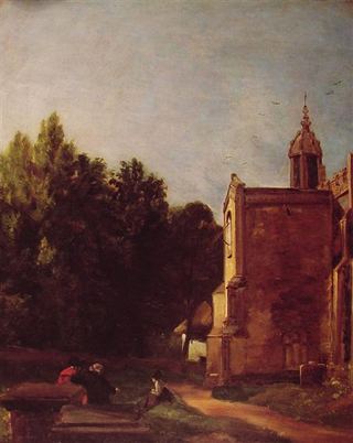 Церковное крыльцо, 1810 - Джон Констебль