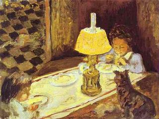Обед малышей, c.1897