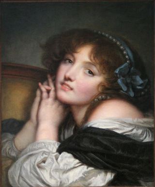 Девушка со сложенными руками, c.1780