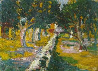 Фруктовый сад в Ллейне (Кадакес), 1919 - 1920