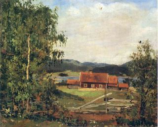Пейзаж. Маридален, Осло, 1881