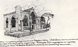 Церковь Остин Фрайарс, Лондон, c.1874