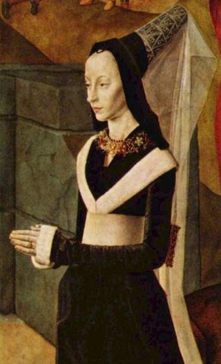 Триптих Портинари (фрагмент), c.1475 - Хьюго ван дер Гус