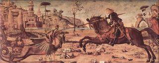 Святой Георгий, поражающий дракона, 1502 - 1507