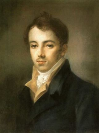 Портрет М. А. Фонвизина, 1812 - Алексей Венецианов