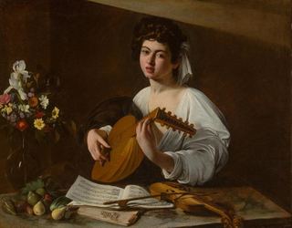 Лютнист, c.1596