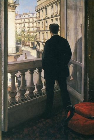 Человек у окна, 1875