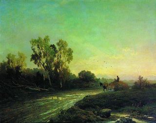 После дождя, 1869