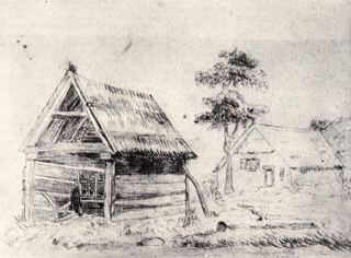 Сарай и ферма, 1864