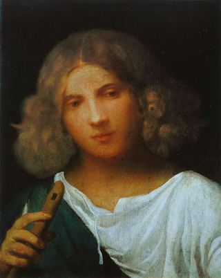 Мальчик с флейтой, 1508