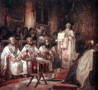 Второй Вселенский Константинопольский Собор, 1876 - Василий Суриков