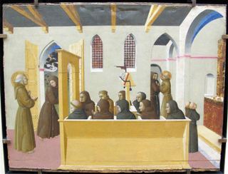 Проклятие души скупой Цитерны, c.1437 - c.1444 - Сассетта (Стефано ди Джованни)
