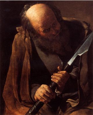 Святой Фома, c.1615 - c.1620 - Жорж де ла Тур