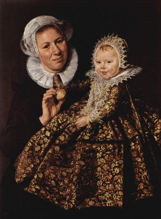 Катарина Хоофт с медсестрой, c.1619 - c.1620 - Франс Хальс