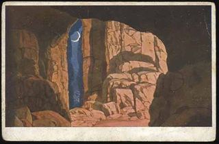 Пещерный Финн. Опера «Руслан и Людмила», 1900 - Иван Билибин