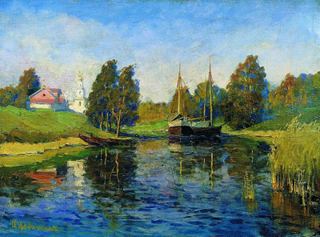 Озеро. Осень1. Конец 1890-х