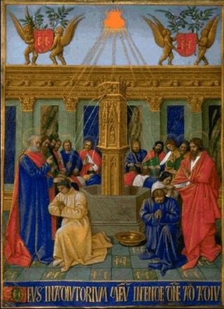 Апостолы получают свою миссию, c.1460
