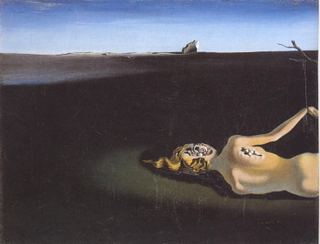 Женщина, спящая среди пейзажа, 1931