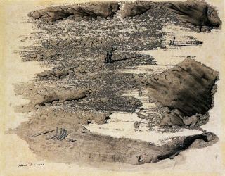 Анимированный сюрреалистический пейзаж, 1936