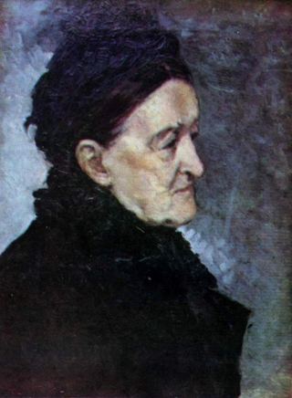 Портрет старухи. Этюд к картине «Ожидание», 1875 - Владимир Маковский