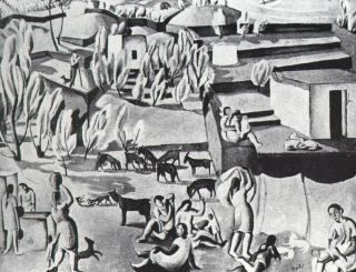 Пейзаж близ Кадакеса, 1923