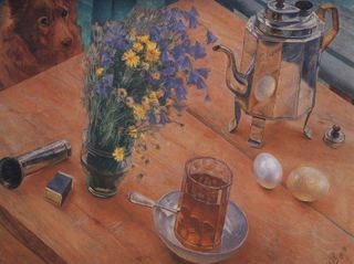 Утренний натюрморт. 1918