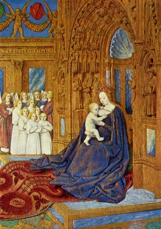 Богоматерь с Младенцем, c.1445