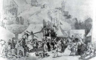 Праздник на окраине Парижа, 1864 - Василий Перов