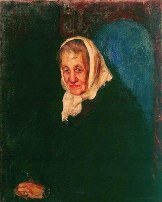 Портрет Юлии Петровны Греческой, 1901 - Борис Кустодиев