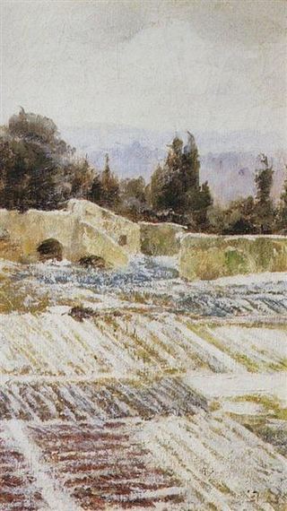 Зима в Риме, 1872 - Василий Поленов