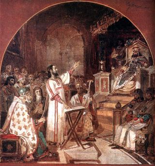 Первый Вселенский Никейский Собор, 1876 - Василий Суриков