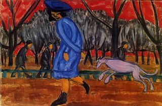 Бульвар, 1911 - Ольга Розанова