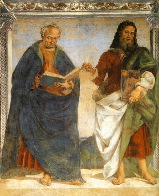 Пара апостолов в споре, 1477 - 1482