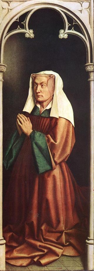 Изабелла Борлуут, панель Гентского алтаря, 1432