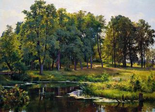 В парке 1897 82х111