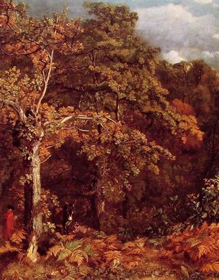 Лесной пейзаж, 1801 - 1802 - Джон Констебль
