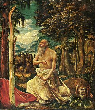 Кающийся Святой Иероним, 1507