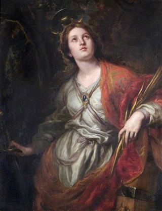 Святая Екатерина Александрийская, 1683