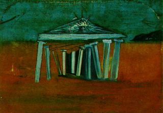 Храм - Эскиз декорации, c.1941
