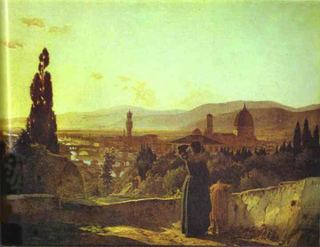 Флоренция, 1859 - Николай Ге
