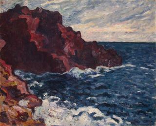 Фиолетовые скалы, 1900