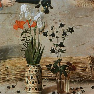Цветок (фрагмент центральной панели алтаря Портинари), c.1479